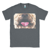 Charcoal Heather labradoodle t  shirtfunny labradoodle face mask funny dog mouth t  shi Classic Tee - linhVisuals