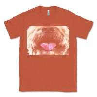 Copper labradoodle t  shirtfunny labradoodle face mask funny dog mouth t  shi Classic Tee - linhVisuals
