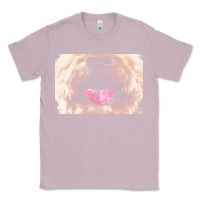 Lilac labradoodle t  shirtfunny labradoodle face mask funny dog mouth t  shi Classic Tee - linhVisuals