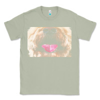 Matcha labradoodle t  shirtfunny labradoodle face mask funny dog mouth t  shi Classic Tee - linhVisuals