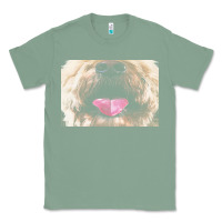 Sage labradoodle t  shirtfunny labradoodle face mask funny dog mouth t  shi Classic Tee - linhVisuals