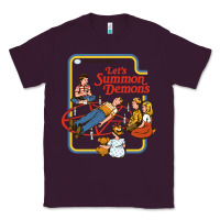 Plum let's summon demons Classic Tee - linhVisuals