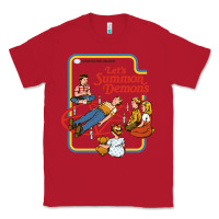 Red let's summon demons Classic Tee - linhVisuals