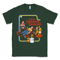 Sports Green let's summon demons Classic Tee - linhVisuals