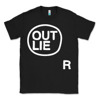 Black outlier Classic Tee - linhVisuals
