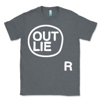 Charcoal Heather outlier Classic Tee - linhVisuals