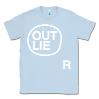 Dusty Blue outlier Classic Tee - linhVisuals