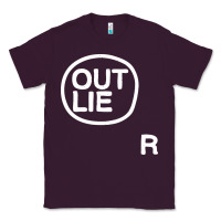 Plum outlier Classic Tee - linhVisuals