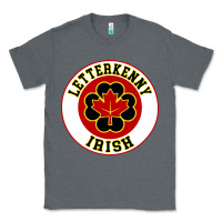 Charcoal Heather letterkenny irish shoresy shamrock Classic Tee - linhVisuals