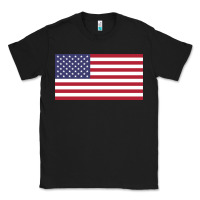 Black american flag Classic Tee - linhVisuals