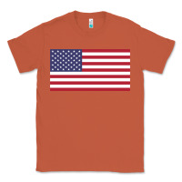 Copper american flag Classic Tee - linhVisuals