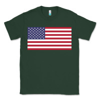 Sports Green american flag Classic Tee - linhVisuals