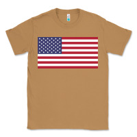 Toasted Coconut american flag Classic Tee - linhVisuals