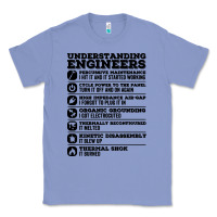 Colony Blue understanding engineers funny Classic Tee - linhVisuals