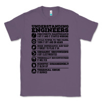 Lavender understanding engineers funny Classic Tee - linhVisuals