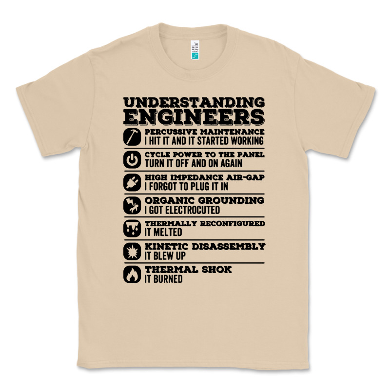 Understanding Engineers Funny Classic Tee by linhVisuals | Teevron