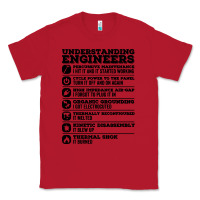 Red understanding engineers funny Classic Tee - linhVisuals