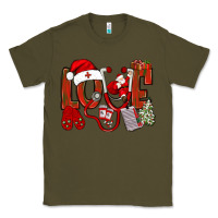 Army Green christmas love nurse bbs Classic Tee - BundleAndBundleShop