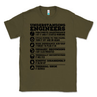 Army Green understanding engineers funny Classic Tee - linhVisuals
