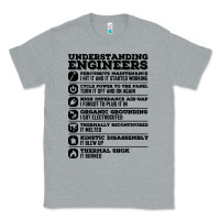 Heather Grey understanding engineers funny Classic Tee - linhVisuals
