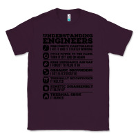 Plum understanding engineers funny Classic Tee - linhVisuals