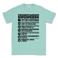 Seafoam understanding engineers funny Classic Tee - linhVisuals