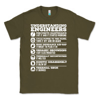 Army Green understanding engineers funny Classic Tee - linhVisuals