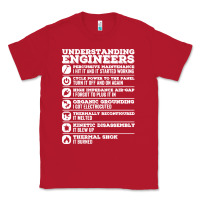 Red understanding engineers funny Classic Tee - linhVisuals