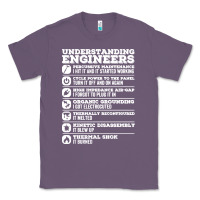 Lavender understanding engineers funny Classic Tee - linhVisuals