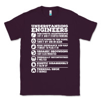 Plum understanding engineers funny Classic Tee - linhVisuals