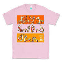 Bubblegum Pink calvin Classic Tee - linhVisuals