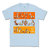 Dusty Blue calvin Classic Tee - linhVisuals