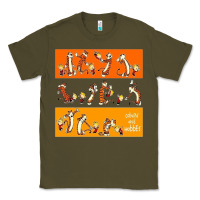Army Green calvin Classic Tee - linhVisuals