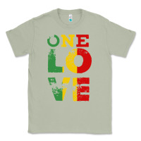 Matcha one love rasta reggae Classic Tee - linhVisuals