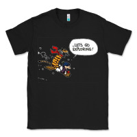 Black calvin Classic Tee - linhVisuals