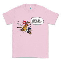 Bubblegum Pink calvin Classic Tee - linhVisuals