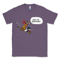 Lavender calvin Classic Tee - linhVisuals
