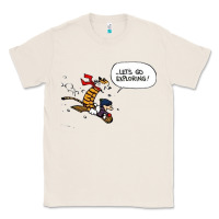 Natural calvin Classic Tee - linhVisuals