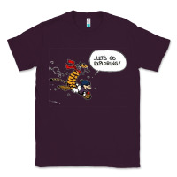 Plum calvin Classic Tee - linhVisuals