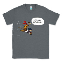 Charcoal Heather calvin Classic Tee - linhVisuals