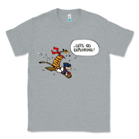 Heather Grey calvin Classic Tee - linhVisuals