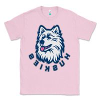 Bubblegum Pink HUSKIES Classic Tee - linhVisuals