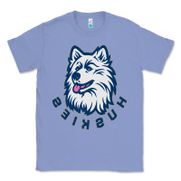 Colony Blue HUSKIES Classic Tee - linhVisuals