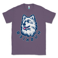 Lavender HUSKIES Classic Tee - linhVisuals