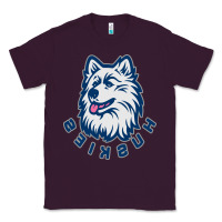 Plum HUSKIES Classic Tee - linhVisuals