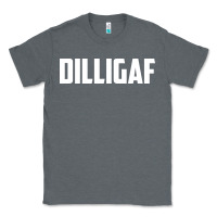 Charcoal Heather dilligaf    bowling Classic Tee - linhVisuals