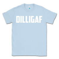 Dusty Blue dilligaf    bowling Classic Tee - linhVisuals