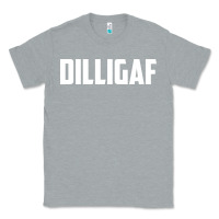 Heather Grey dilligaf    bowling Classic Tee - linhVisuals