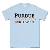 Dusty Blue purdue university northwest Classic Tee - linhVisuals