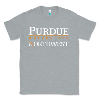 Heather Grey purdue university northwest Classic Tee - linhVisuals